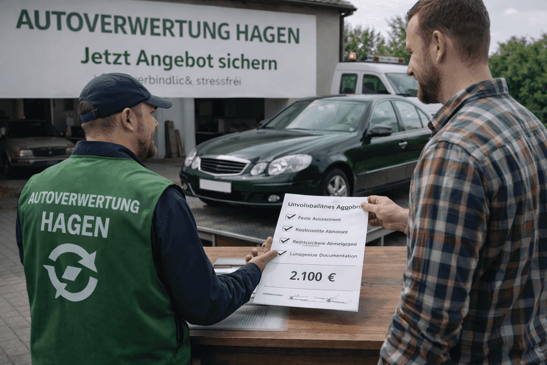 Jetzt Angebot sichern – Ihr direkter Einstieg in die Autoverwertung Arnsberg